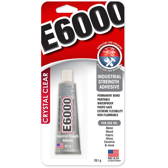 E-6000 Glue Clear Mini Tubes
