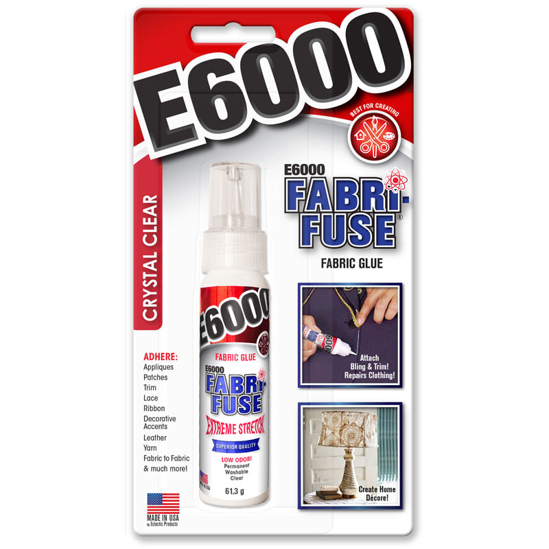 E6000 Fabri-Fuse Fabric Adhesive Glue (4-Ounce), for Indonesia